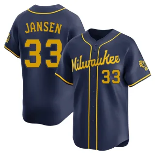 Youth Limited Navy Danny Jansen Milwaukee Brewers Alternate Jersey